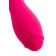 Ярко-розовый вибратор TOYFA March - 16,6 см. - A-toys