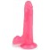 Розовый фаллоимитатор-реалистик на присоске - 16,5 см. - LOVETOY (А-Полимер)
