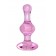 Розовая фигурная анальная втулка - 9,8 см. - Sexus в Нижнем Тагиле Розовая фигурная анальная втулка - 9,8 см. - Sexus