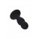 Черная анальная втулка Hidro M - 10,5 см. - Erotist Adult Toys в Нижнем Тагиле Черная анальная втулка Hidro M - 10,5 см. - Erotist Adult Toys