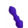Фиолетовая анальная вибровтулка Curvy - 14 см. - ToyFa в Нижнем Тагиле Фиолетовая анальная вибровтулка Curvy - 14 см. - ToyFa