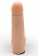 Фаллоимитатор телесного цвета на трусиках с плугом - 16,5 см. - LOVETOY (А-Полимер) - купить с доставкой в Нижнем Тагиле