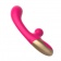Розовый изогнутый вибратор-кролик - 21,2 см. - I-MOON купить в Нижнем Тагиле с доставкой в Orgasmix.ru Розовый изогнутый вибратор-кролик - 21,2 см. - I-MOON