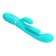 Аквамариновый мультифункциональный вибратор Shania - 22,2 см. - Baile купить в Нижнем Тагиле с доставкой в Orgasmix.ru Аквамариновый мультифункциональный вибратор Shania - 22,2 см. - Baile