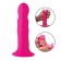 Розовый гибкий фаллоимитатор Squeeze-It Wavy Dildo - 18,3 см. - XR Brands