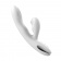 Белый вибратор-кролик Eria с вакуумной стимуляцией, функцией tapping и нагревом - 21,5 см. - BeYourLover купить в Нижнем Тагиле с доставкой в Orgasmix.ru Белый вибратор-кролик Eria с вакуумной стимуляцией, функцией tapping и нагревом - 21,5 см. - BeYourLover